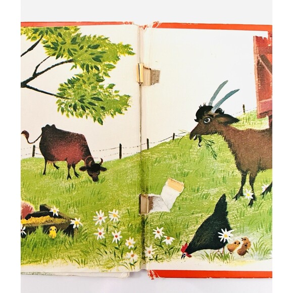 Vintage Whitman Tell-A-Tale Children’s Books Lot 1961-1975 Farm Animal Stories - Picture 16 of 16